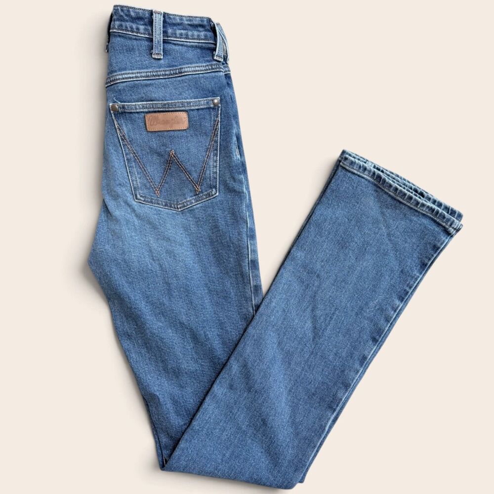 Wrangler Riding Jean Rodeo Women’s Approx 26 High Rise Bootcut Dyneema Western